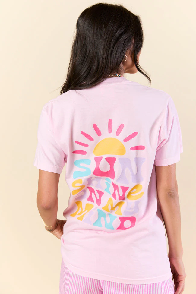 Light Pink Graphic Tee