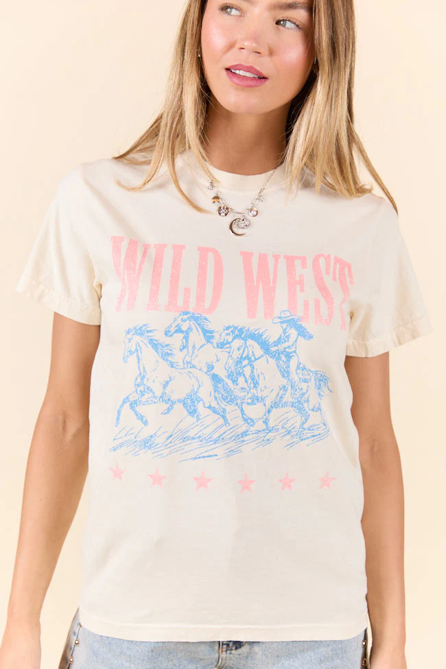 Wild West Ivory Graphic Tee